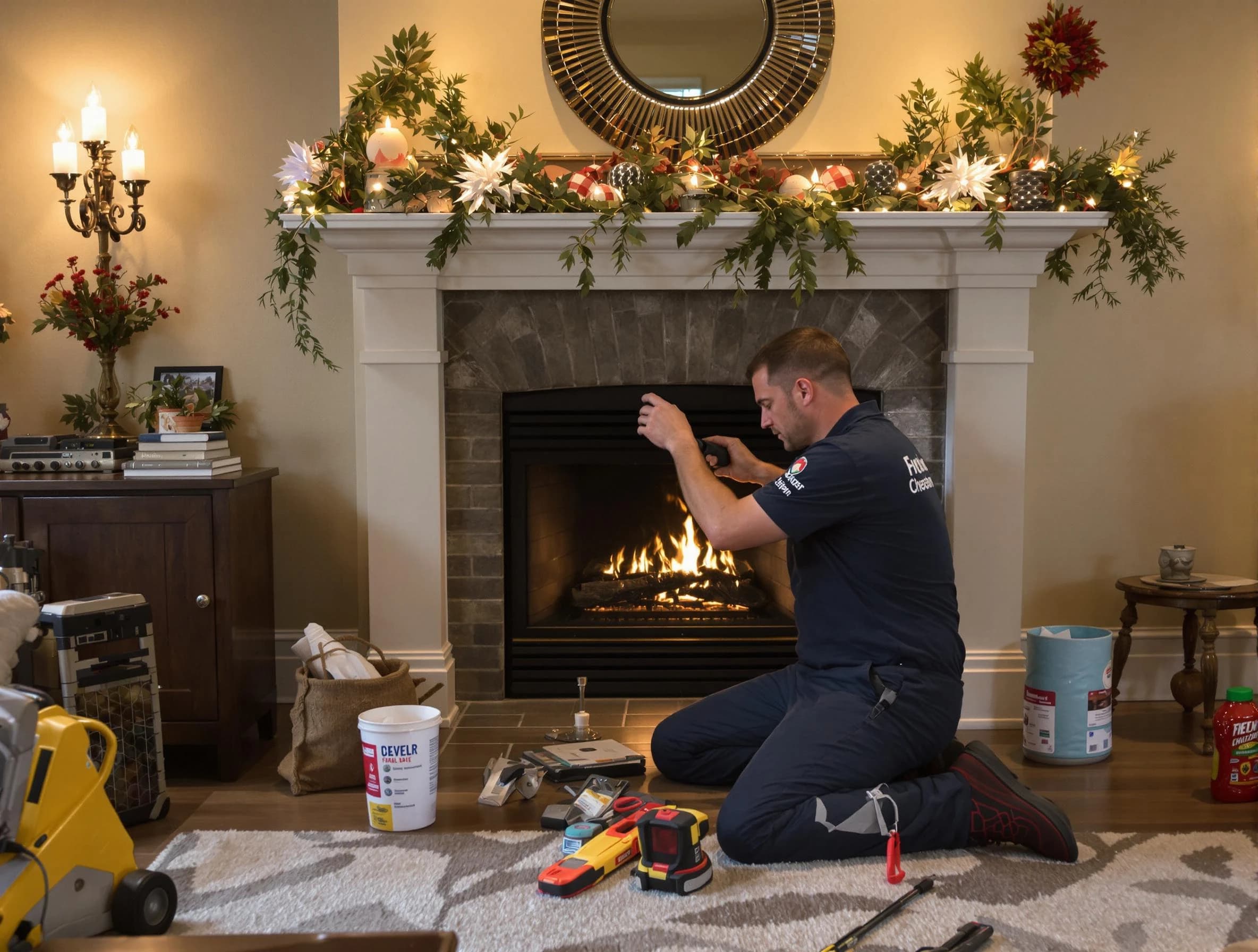Palmetto Chimney Sweep offering fireplace maintenance services in Palmetto, GA